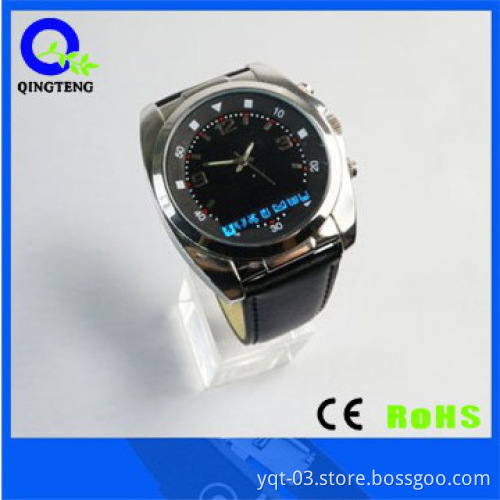 Bright OLED screen quartzwatch with bluetooth and charge quickly